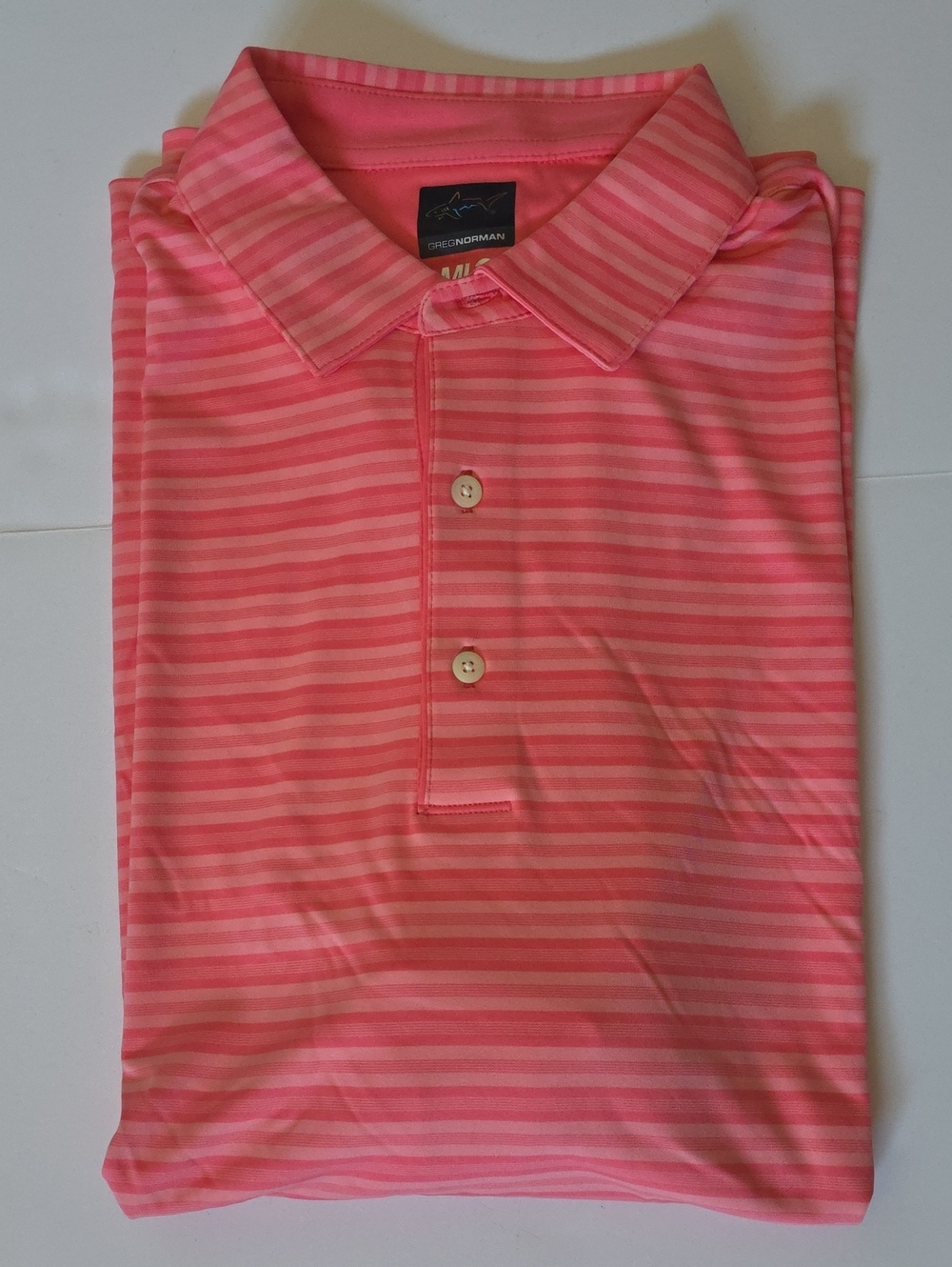 Greg Norman Mens Golf Shirt Large